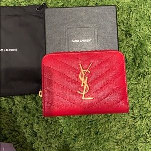 saint laurent wallet